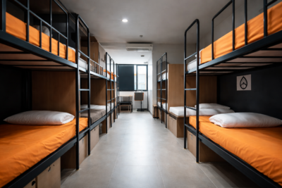 Metal beds and bunk beds
