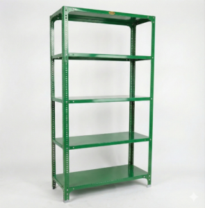 Slotted angle storage racks