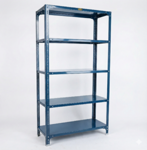 Slotted angle storage racks