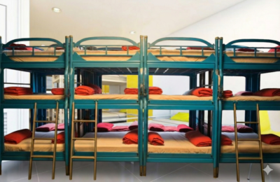 Metal beds and bunk beds