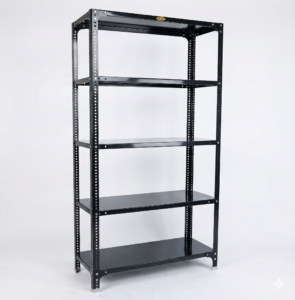 Slotted angle storage racks