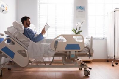 Patient furniture for hospital use