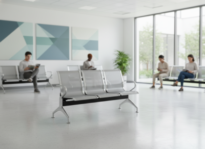 Office visitor chair for waiting area