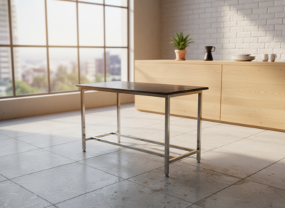 Standing table for work